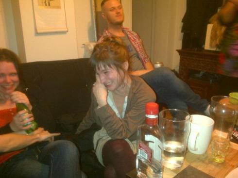 Me, laughing so hard that I'm crying