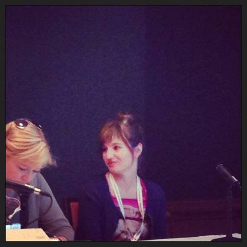 Speaking on the panel