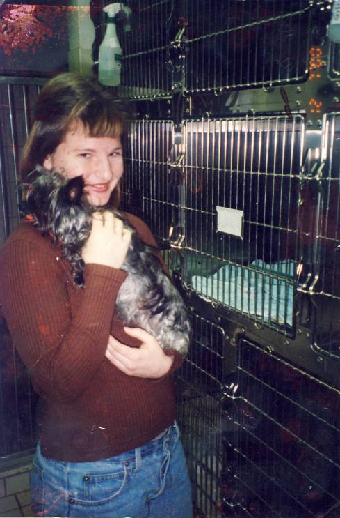 My virginal self at age 20, not thinking even a little about murdering all men